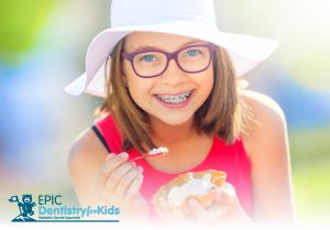 Ice Cream with braces