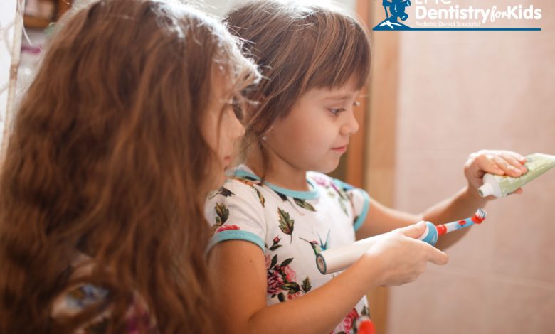Child Start Using Toothpaste