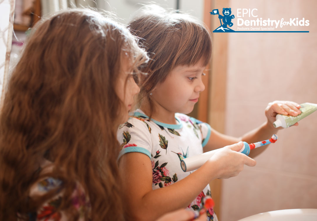 Child Start Using Toothpaste